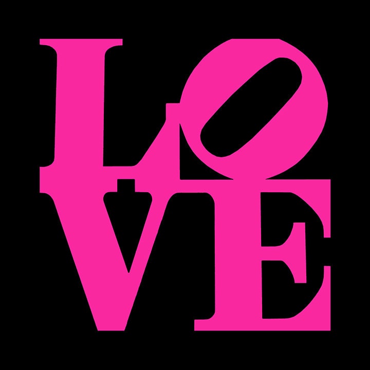 Love Pop Art Canvas