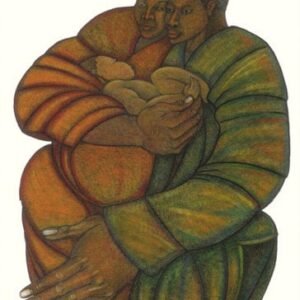 New Life By Charles Bibbs ,African American Art,Black Art.