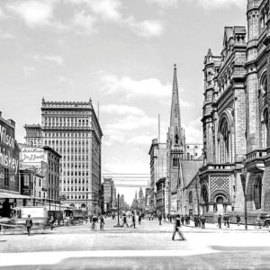 Looking Down North Broad Street