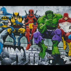 Superhero having Lunch together 10x23