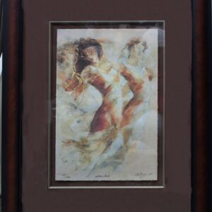 Golden Mask by Gary Benfield Limited Edition Serigraph