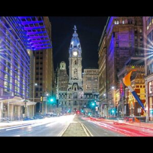 Philadelphia City Hall from North Broad Street (20x60)
