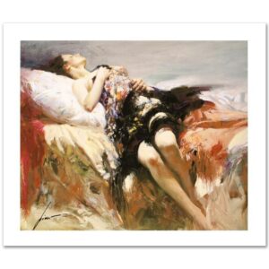 Sensuality  Limited Edition Giclee by Pino (1939-2010)! Numbered and Hand Signed with Certificate of Authenticity!