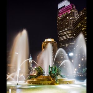 Philadelphia Logon SQ (20x27) Canvas Art,Art on Canvas,Prints,Wall Art,City Art,City Hall,Prints.
