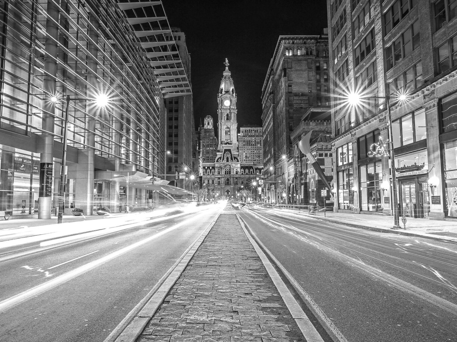 City Hall 2 from North ,Philadelphia-Prints-canvas Art-Philly Photography-Center city-City Art.(12 x14),Photography. - Image 2
