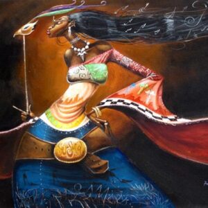 Masquerade by Frank Morrison,African American Art