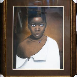 Blue Eyes By Laurie Cooper Limited Edition Framed And Matted