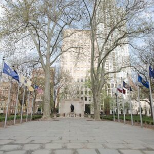 Philadelphia Washington Sq Park at Day Time,(20x27) canvas Art,Wall Art,Philly Art.