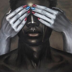 Enough is Enough By Laurie Cooper Is original Pastel Painting
