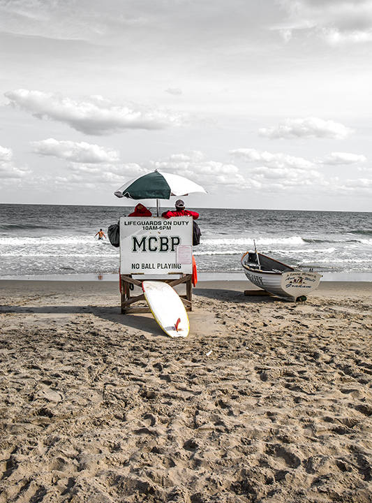 Life Guard at Margate,Nj,Canvas Art,Photo,Wall Art,Ocean Art. - Image 2