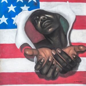 Slavery Still Exit 2 is Original Pastel On Acid free Paper (27x30)