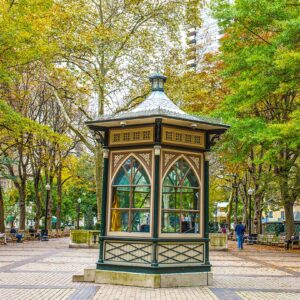 Photography Canvas Art of Ritten house Sq at Autumn  (30x40),Wall Art