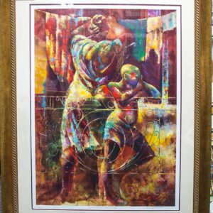 Partly Padded & Mischief Maker, 2000 Screen print  Edition of 250 Framed and Matted