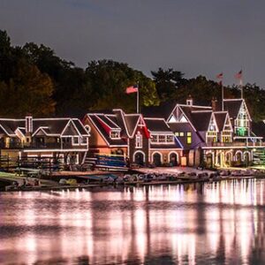 Philadelphia Boat House Row (12'' x36'',20''x60'')