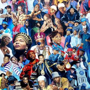 Hip Hop is Giclee On Canvas and Stretched (30x40) by Gabe Tiberino