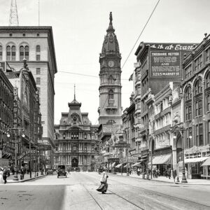 Philadelphia City Hall , Canvas Art,Vintage,Prints.Wall Art