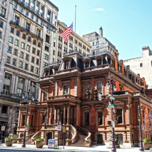 Photography art of Philadelphia Union League (20x27)Canvas Art