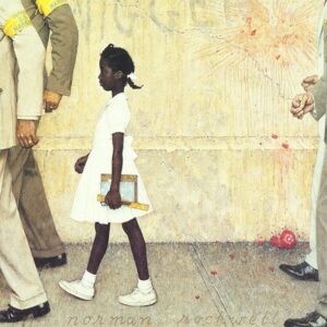 The problem we All live with,Canvas Art