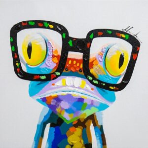 Frog Canvas Art ,16x20 ,wall Art Giclee