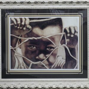 Forbidden innocence  Is Limited Edition - By Kenneth Gatewood,Framed and Matted ,African American Art.