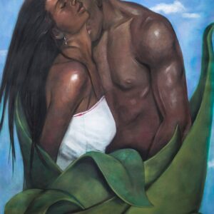 Growing Passion ,Giclee On Canvas (20x27) By the Artist Laurie Cooper