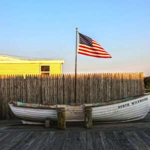 Photography art of Philadelphia North Wildwood Canvas Art, Giclee Wall Art .