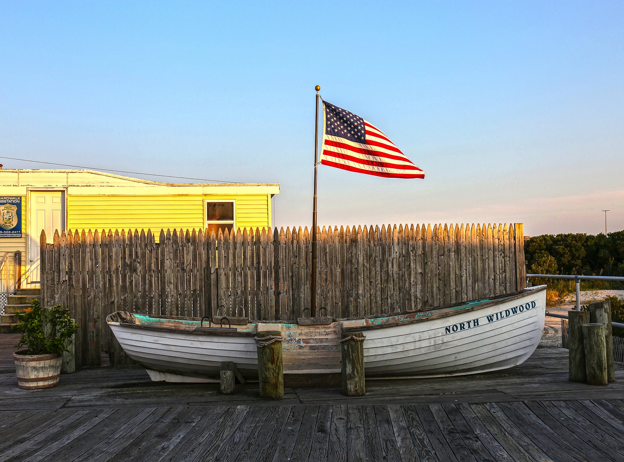 Photography art of Philadelphia North Wildwood Canvas Art, Giclee Wall Art .