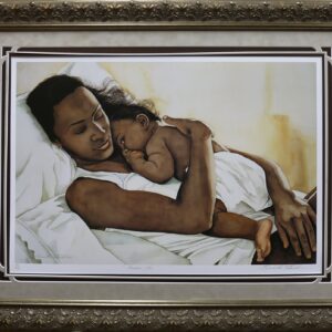 Precious Love by Kenneth Gatewood Framed and Matted