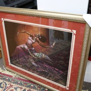 Freedom By the Artist Frank Morrison Framed And Matted
