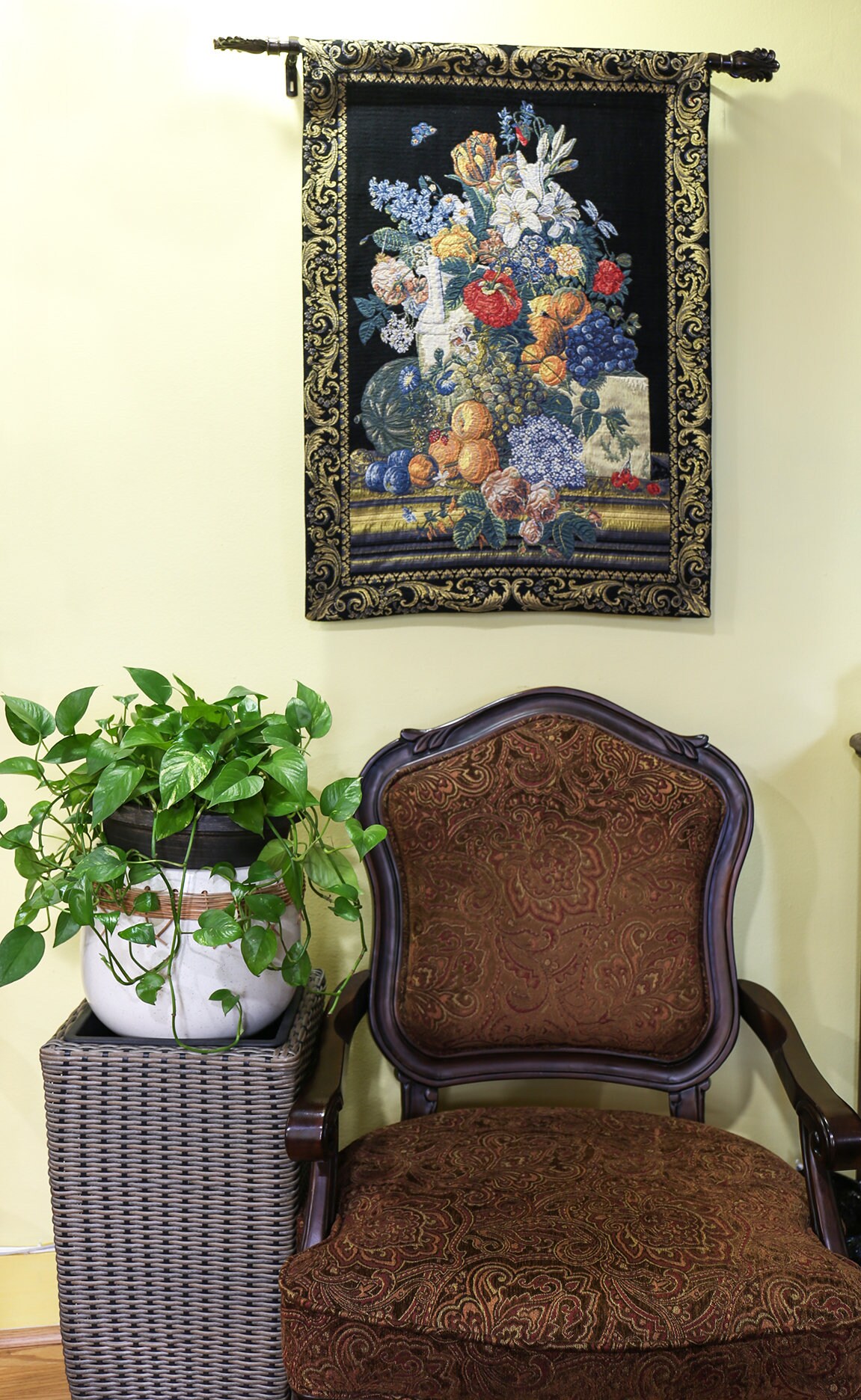 Hand finished Tapestry Has been woven by the group ,Flemish Tapestries from Belgium - Image 2