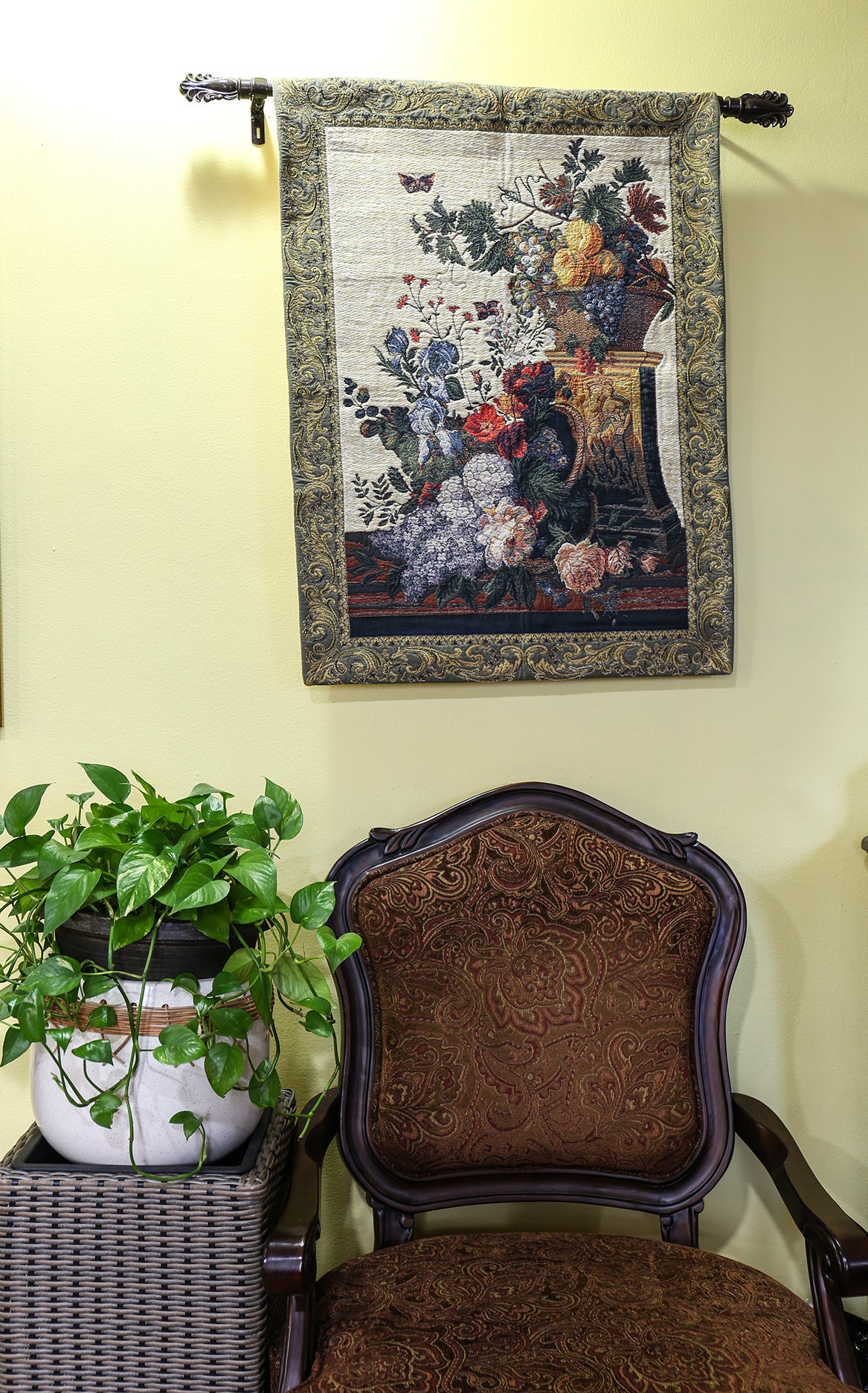 Hand finished Tapestry Has been woven by the group ,Flemish Tapestries from Belgium - Image 2