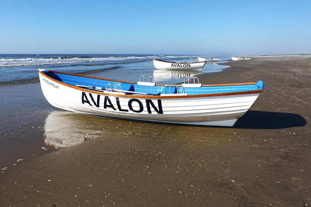 Photography Art of Avalon Beach at Avalon NJ (Canvas Art,Wall Art)