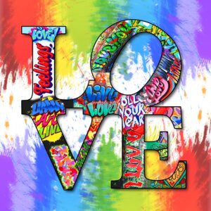 Graffiti Art on Canvas ,Giclee on Canvas ,Wall Art,Gallery Wrapped,Home Decor.