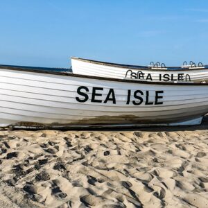 Photography of Sea Isle City ,NJ Boat,Canvas Art,Wall Art(12 x14),Photo,prints.