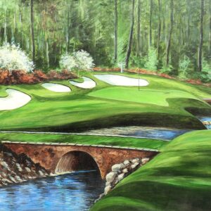 This Is Giclee on Canvas Gulf And Stretched with 1.5 Wood(Gallery wrapped)