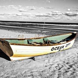 Photography Art of Ocean City Nj Beach ,Canvas Art,Wall Art,Gallery Wrapped