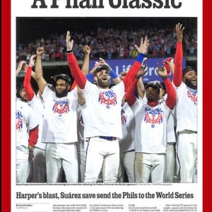 National League Champions Classic 11'' x22'' Giclee On Canvas