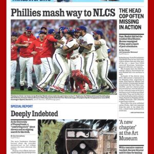 National League Champions for 2022 11'' x22'' Giclee On Canvas( Gallery Wrapped)